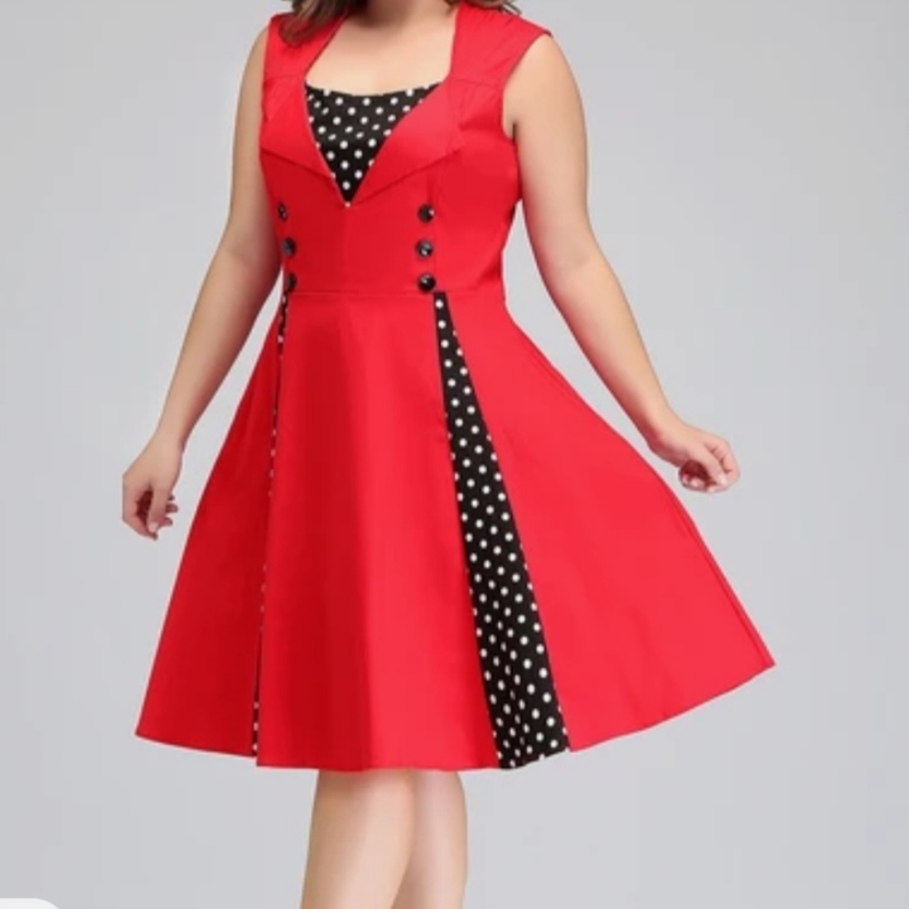 Killreal Spors Fashion Rockabilly Minnie Mouse tagged 4XL see measurements EUC